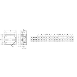 Coffret étanche IP65 400V 8 modules - GEWISS - GW40102