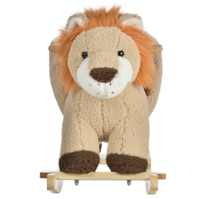 Cheval à bascule modèle lion