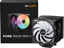 Ventilateur processeur be quiet! Pure Rock Pro 3 LX RGB (Noir)