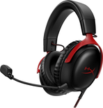 Casque Gamer filaire HyperX Cloud III (Noir/Rouge)