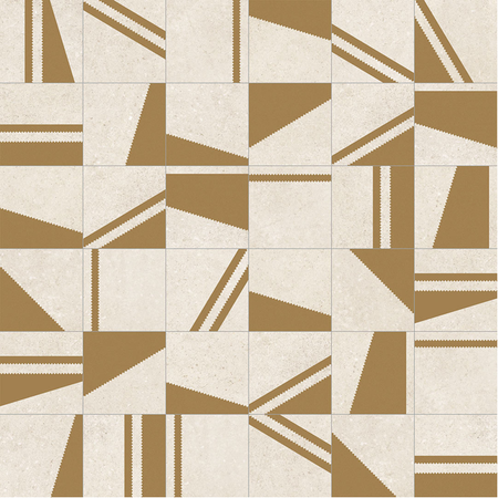 KOKOMO CREMA ORO NASSAU PATCHWORK Carrelage aspect carreaux de ciment