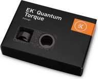 Lot de 6 Anneaux de serrage pour Tube Ekwb EK-Quantum Torque Compression Ring HDC 16 (Noir)