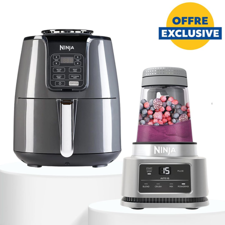 Pack Ninja Air Fryer AF100EU + Blender 2en1 CB100EU