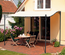 Pergola tonnelle de jardin dim. 2,97L x 2,97l x 2,45H m