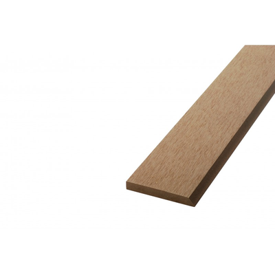 Bardage ajouré bois composite - Coloris - Beige clair, Epaisseur - 1cm, Largeur - 7.5 cm, Longueur - 270 cm, Surface couverte en m² - 0.2