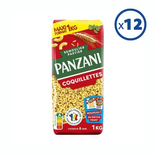 Pâtes Coquillettes, 1kg - PANZANI boite de 12