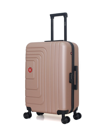 SWISS KOPPER - Valise Weekend ABS RÜTI 4 Roues 65 cm