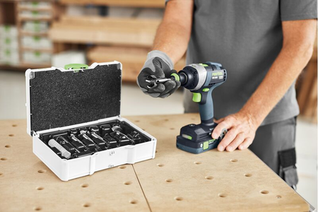 Kit de forets FORSTNER SYS3 S 76-FB CE-SORT/5 - FESTOOL - 578110