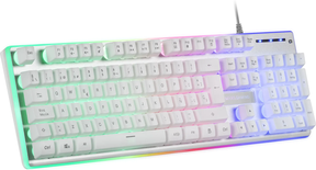Clavier Gamer Mars Gaming MK220 RGB (Blanc)