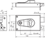 Serrure ND 10 9772 horizontale fouillot droite - METALUX - FE97721070