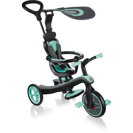 GLOBBER - Tricycle 4 en 1 - Vert pastel