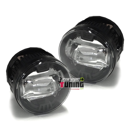 FEUX DE BROUILLARD NOIR A LED RENAULT PEUGEOT CITROEN OPEL PORSCHE ...(03158)