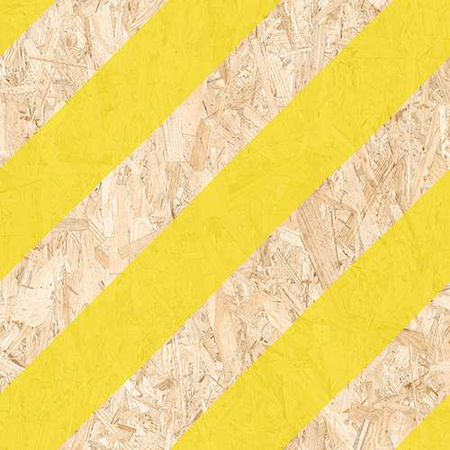 NENETS STRAND AMARILLO Carrelage aspect bois OSB jaune