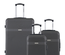 AMERICAN TRAVEL - Lot de 3 - Valises grand format, cabine et cabine XXS MEMPHIS