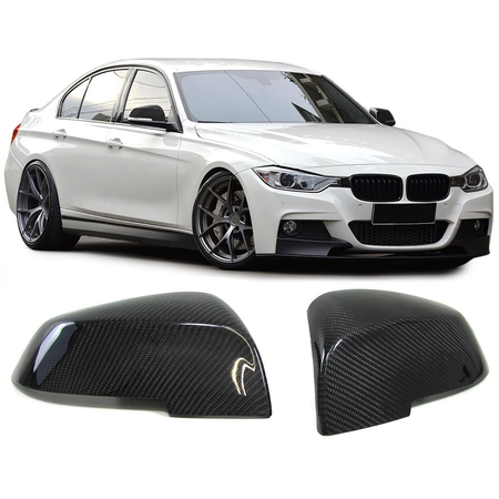 COQUES RETROVISEURS VERITABLE CARBONE BMW SERIE 1 F20 /  SERIE 3 F30 ... (04597)