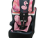 Siege Auto  NANIA RACER - Isofix - Groupe 1/2/3 (9-36Kg) - Tetiere réglable en hauteur - Flamingo - Fabriqué en France