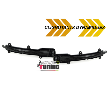 CLIGNOTANTS DE RETROVISEURS LEDS DYNAMIQUES A DEFILEMENT AUDI Q5 & Q7 (04875)