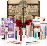 L'Oréal Paris - Calendrier de l'Avent 24 Jours - Coffret Cadeau Noël - Maquillage, Soins Visage et Cheveux - 24 Produits de Beauté Incontournables en Taille Réelle