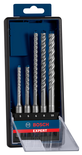 Coffret de 5 forets pour perforateur SDS Plus 7X 5-6-6-8-10mm - BOSCH EXPERT - 2608900197