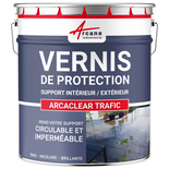 Vernis de protection pour résine et carrelage : ARCACLEAR Trafic-10 kg -ARCANE INDUSTRIES