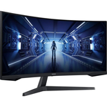 Ecran PC Gamer Incurvé - SAMSUNG - ODYSSEY G5 - G55T C34G55TWWP - 34'' UWQHD - Dalle VA - 1 ms - 165Hz - HDMI / DisplayPort / U