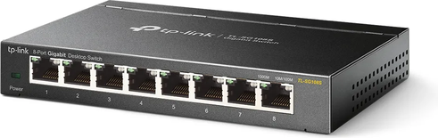 Switch réseau ethernet Gigabit TP-Link Easy Smart TL-SG108S - 8 ports
