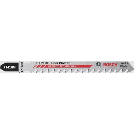 Lame de scie sauteuse T 141 HM Expert for Fiber Plaster - 3 pièces - BOSCH - 2608900563