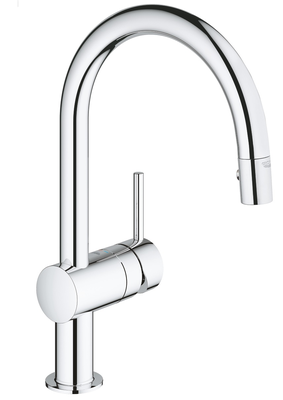 Mitigeur évier MINTA monocommande chromé - GROHE - 32321-002