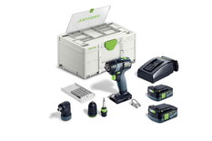 Perceuse-visseuse 10,8V TXS 12 2,5-Set + 2 batteries 2,5Ah + chargeur + coffret SYSTAINER SYS3 DF M 187 - FESTOOL - 576874