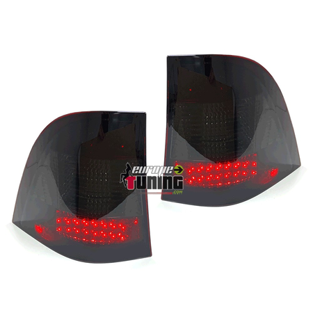 2 FEUX ARRIERES A LED ROUGE FONCE POUR MERCEDES ML W163 1998-2005 (05585)