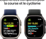 Apple Watch Ultra 2 GPS + Cellular, Boîtier en Titane Noir de 49 mm, Bracelet Milanais Titane Noir - Medium