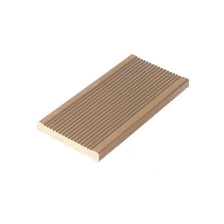 Plinthe finition terrasse bois composite - Coloris - Beige clair, Epaisseur - 1cm, Largeur - 5.5 cm, Longueur - 200 cm, Surface couverte en m² - 4