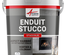 Peinture stucco, ENDUIT STUCCOLIS avec mortier et colorant-kit jusqu'à 7 m² Brun Fauve-ARCANE INDUSTRIES