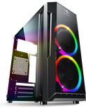 Boitier Mini Tour Micro ATX Spirit of Gamer Deathmatch 3 RGB avec panneaux vitrés (Noir)