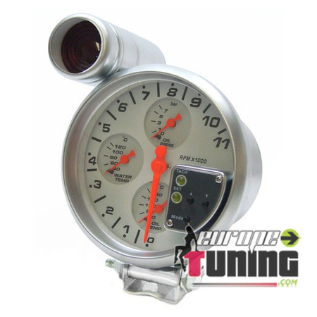 MANOMETRE TUNING COMPTE TOURS LUMINEUX (01104)