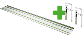 Pack rail de guidage FS 1400 + 2 serre-joints FSZ 120 - FESTOOL - 578422