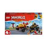 LEGO® Ninjago 71789 Le combat en voiture et en moto de Kai et Ras