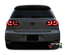 FEUX SPORT NOIRS A LED LOOK PACK GTI R POUR VW VOLKSWAGEN GOLF 6 (03952)