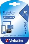 Carte mémoire Micro SD Verbatim Premium - 32Go