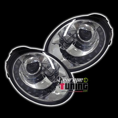 PHARES FEUX AVANTS DEVIL EYES VOLKSWAGEN VW NEW BEETLE 2005-2011 (03736)