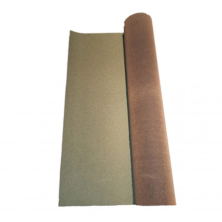 Rouleau de bardeau bitumé 10 m² shingle  10 x 1 m (frais de port offerts) - Coloris - Gris anthracite, Largeur - 1 m, Longueur - 10 m