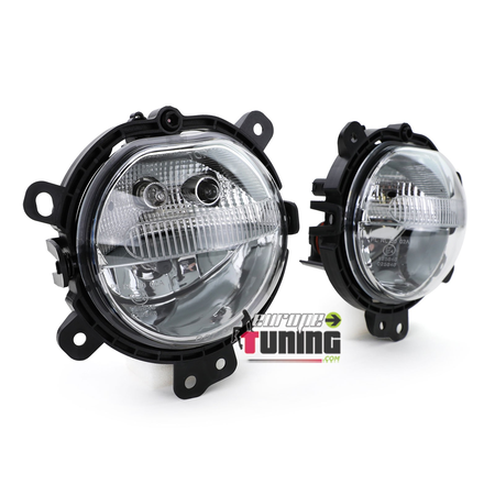 PAIRE DE FEUX DE BROUILLARD ET DE JOUR MINI COOPER F55 - F56 - F57 (05156)