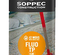 Traceur de chantier Fluo TP 500ml - rouge - SOPPEC - 141525O