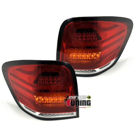 FEUX ROUGES CLAIRS LED TUBES CELIS MERCEDES ML W164 2008-2011 PH2 (05355)