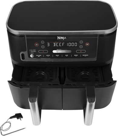 Friteuse sans huile Ninja Foodi MAX DualZone avec système Smart Cook AF451EU