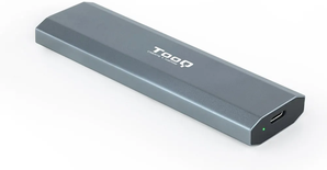 Boitier externe USB-C 3.2 Tooq Shura - S-ATA/NVMe M.2 Type 2280 (Gris)