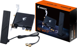 Carte Réseau PCIe WiFi/Bluetooth Gigabyte GC-WiFi7 (5800be) - Windows 11 uniquement