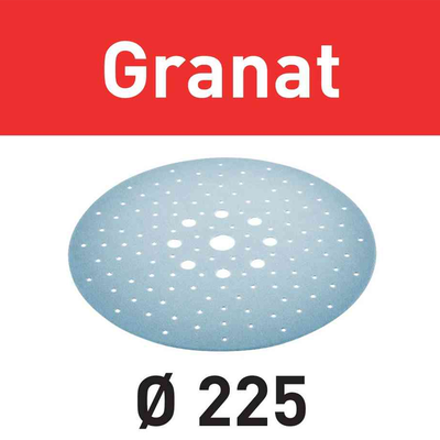 Abrasifs GRANAT STF D225/128 P80 GR/25 - FESTOOL - 205655