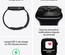 Apple Watch Series 10 GPS, 41 mm Boîtier en Aluminium, Bracelet Sport, Écran Always-On Retina, Capteur de Fréquence Cardiaque, Oxymètre, Détection de Chute, Étanche