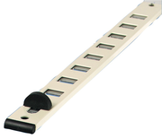 Grille glissière 275x22mm blanc - RENSON - 9099